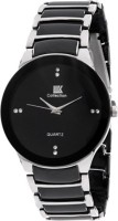 IIK Collection Silver-Black-SB1 Analog Watch  - For Men   Watches  (IIK Collection)