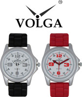 View Volga Branded Fancy Look�New Latest Awesome Collection Young Boys Qulity Lather Waterproof Designer belt With Best Offers Super02 Analog Watch  - For Men Wrist Watches Price Online(Volga)