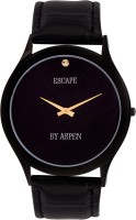 Aspen AM0102 Ionic Black And Gold Plated Analog Watch For Men