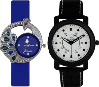 Frida Designer VOLGA Beautiful New Branded Type Watches Men and Women Combo47 VOLGA Band Analog Watch  - For Couple   Watches  (Frida)