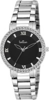 Britton BR-LR033-BLK-SLV  Analog Watch For Women