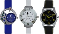 Frida Designer VOLGA Beautiful New Branded Type Watches Men and Women Combo537 VOLGA Band Analog Watch  - For Couple   Watches  (Frida)