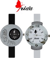 Frida New�Latest Fashion Fancy Beautiful Best Selling Qulity Multi Color looks Offer Deal Sasta Chepest Collection Designer Wrist37 Analog Watch  - For Women   Watches  (Frida)