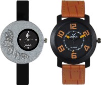 Frida Designer VOLGA Beautiful New Branded Type Watches Men and Women Combo14 VOLGA Band Analog Watch  - For Couple   Watches  (Frida)