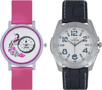 Frida Designer VOLGA Beautiful New Branded Type Watches Men and Women Combo92 VOLGA Band Analog Watch  - For Couple   Watches  (Frida)