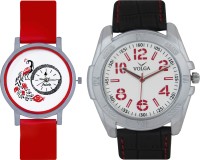 Frida Designer VOLGA Beautiful New Branded Type Watches Men and Women Combo171 VOLGA Band Analog Watch  - For Couple   Watches  (Frida)