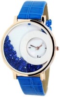 Torek Blue Diamond Studded Analog Watch  - For Girls   Watches  (Torek)