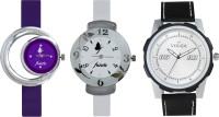 Volga Designer FVOLGA Beautiful New Branded Type Watches Men and Women Combo184 VOLGA Band Analog Watch  - For Couple   Watches  (Volga)