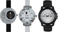 Volga Designer FVOLGA Beautiful New Branded Type Watches Men and Women Combo110 VOLGA Band Analog Watch  - For Couple   Watches  (Volga)