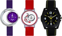 Frida Designer VOLGA Beautiful New Branded Type Watches Men and Women Combo677 VOLGA Band Analog Watch  - For Couple   Watches  (Frida)
