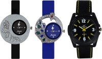 Frida Designer VOLGA Beautiful New Branded Type Watches Men and Women Combo233 VOLGA Band Analog Watch  - For Couple   Watches  (Frida)