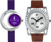 Volga Designer FVOLGA Beautiful New Branded Type Watches Men and Women Combo52 VOLGA Band Analog Watch  - For Couple   Watches  (Volga)