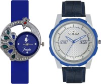Volga Designer FVOLGA Beautiful New Branded Type Watches Men and Women Combo43 VOLGA Band Analog Watch  - For Couple   Watches  (Volga)