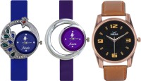 Frida Designer VOLGA Beautiful New Branded Type Watches Men and Women Combo460 VOLGA Band Analog Watch  - For Couple   Watches  (Frida)