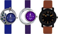 Frida Designer VOLGA Beautiful New Branded Type Watches Men and Women Combo457 VOLGA Band Analog Watch  - For Couple   Watches  (Frida)