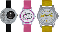 View Frida Designer VOLGA New Branded Type Watches Men and Women Combo263 VOLGA Frida Couple Analog Watch  - For Couple Wrist Watches Price Online(Frida)