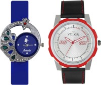 Volga Designer FVOLGA Beautiful New Branded Type Watches Men and Women Combo44 VOLGA Band Analog Watch  - For Couple   Watches  (Volga)