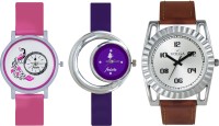 Volga Designer FVOLGA Beautiful New Branded Type Watches Men and Women Combo148 VOLGA Band Analog Watch  - For Couple   Watches  (Volga)