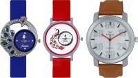 Frida Designer VOLGA Beautiful New Branded Type Watches Men and Women Combo502 VOLGA Band Analog Watch  - For Couple   Watches  (Frida)