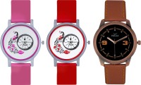 Frida Designer VOLGA Beautiful New Branded Type Watches Men and Women Combo607 VOLGA Band Analog Watch  - For Couple   Watches  (Frida)