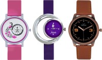 Frida Designer VOLGA Beautiful New Branded Type Watches Men and Women Combo570 VOLGA Band Analog Watch  - For Couple   Watches  (Frida)