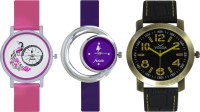 Frida Designer VOLGA Beautiful New Branded Type Watches Men and Women Combo582 VOLGA Band Analog Watch  - For Couple   Watches  (Frida)