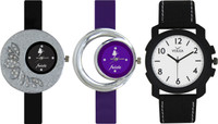 View Frida Designer VOLGA New Branded Type Watches Men and Women Combo303 VOLGA Frida Couple Analog Watch  - For Couple Wrist Watches Price Online(Frida)