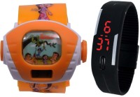 Creator Projector And Silicon -012 Digital Watch  - For Boys & Girls   Watches  (Creator)