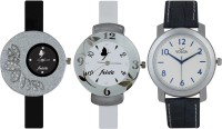 Frida Designer VOLGA Beautiful New Branded Type Watches Men and Women Combo375 VOLGA Band Analog Watch  - For Couple   Watches  (Frida)