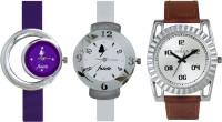 Volga Designer FVOLGA Beautiful New Branded Type Watches Men and Women Combo180 VOLGA Band Analog Watch  - For Couple   Watches  (Volga)