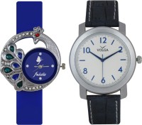 Frida Designer VOLGA Beautiful New Branded Type Watches Men and Women Combo42 VOLGA Band Analog Watch  - For Couple   Watches  (Frida)