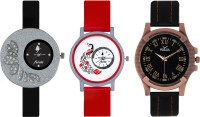 Frida Designer VOLGA Beautiful New Branded Type Watches Men and Women Combo350 VOLGA Band Analog Watch  - For Couple   Watches  (Frida)