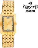 Swisstyle SS-GSQ9211-GLD-GLD Dazzle Analog Watch For Men
