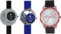 Volga Designer FVOLGA Beautiful New Branded Type Watches Men and Women Combo82 VOLGA Band Analog Watch  - For Couple   Watches  (Volga)