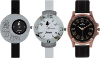 Frida Designer VOLGA Beautiful New Branded Type Watches Men and Women Combo387 VOLGA Band Analog Watch  - For Couple   Watches  (Frida)