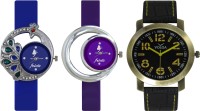Frida Designer VOLGA Beautiful New Branded Type Watches Men and Women Combo471 VOLGA Band Analog Watch  - For Couple   Watches  (Frida)