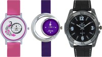 Frida Designer VOLGA Beautiful New Branded Type Watches Men and Women Combo583 VOLGA Band Analog Watch  - For Couple   Watches  (Frida)