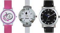 Volga Designer FVOLGA Beautiful New Branded Type Watches Men and Women Combo167 VOLGA Band Analog Watch  - For Couple   Watches  (Volga)