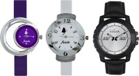 Volga Designer FVOLGA Beautiful New Branded Type Watches Men and Women Combo182 VOLGA Band Analog Watch  - For Couple   Watches  (Volga)