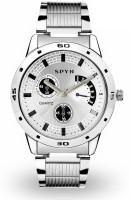 Spyn Chronograph Pattern White Analog Watch  - For Boys   Watches  (Spyn)