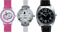 Frida Designer VOLGA Beautiful New Branded Type Watches Men and Women Combo654 VOLGA Band Analog Watch  - For Couple   Watches  (Frida)