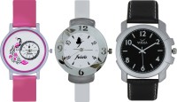 Frida Designer VOLGA Beautiful New Branded Type Watches Men and Women Combo658 VOLGA Band Analog Watch  - For Couple   Watches  (Frida)