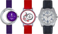 Frida Designer VOLGA Beautiful New Branded Type Watches Men and Women Combo684 VOLGA Band Analog Watch  - For Couple   Watches  (Frida)