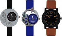 Frida Designer VOLGA Beautiful New Branded Type Watches Men and Women Combo235 VOLGA Band Analog Watch  - For Couple   Watches  (Frida)