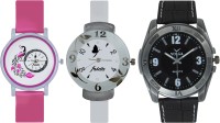 Frida Designer VOLGA Beautiful New Branded Type Watches Men and Women Combo657 VOLGA Band Analog Watch  - For Couple   Watches  (Frida)