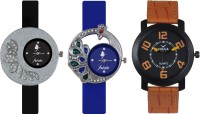 Frida Designer VOLGA Beautiful New Branded Type Watches Men and Women Combo236 VOLGA Band Analog Watch  - For Couple   Watches  (Frida)