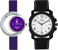 Frida Designer VOLGA Beautiful New Branded Type Watches Men and Women Combo118 VOLGA Band Analog Watch  - For Couple   Watches  (Frida)