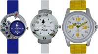 Frida Designer VOLGA Beautiful New Branded Type Watches Men and Women Combo522 VOLGA Band Analog Watch  - For Couple   Watches  (Frida)