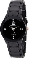IIK Collection Gold-Black Analog Watch  - For Women   Watches  (IIK Collection)