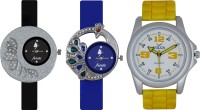 Frida Designer VOLGA Beautiful New Branded Type Watches Men and Women Combo226 VOLGA Band Analog Watch  - For Couple   Watches  (Frida)